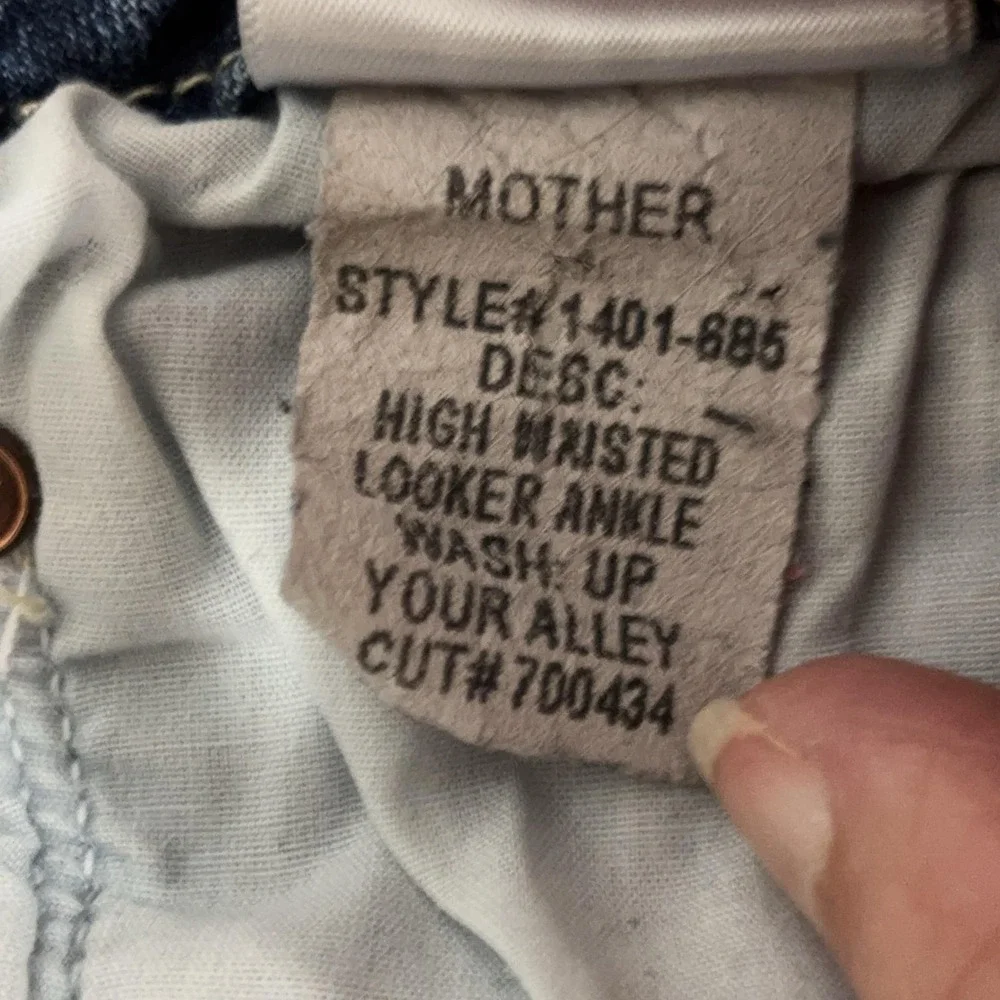 MOTHER high waisted